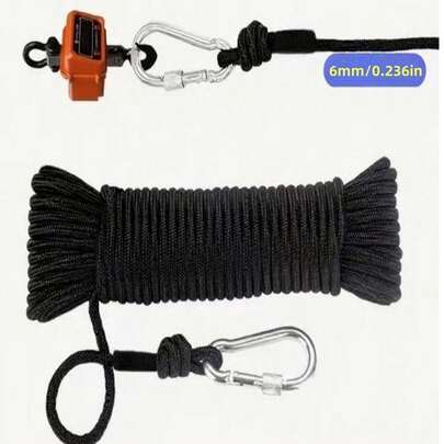 Ultra-Lightweight Cat-Shaped Rope - Extra Long Length And Ultra-Thin, Can Also Be Used As Tent Rope, Outdoor Clothing Drying Rope, Suitable For Exciting Outdoor Garden Adventures