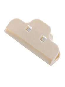 3/6个装食品袋薯片夹，可重复使用塑料食品袋密封夹，保持厨房食品和零食新鲜，坚固的金属气密夹，适用于各种面包袋和塑料袋，厨房用品 - 彩色 - 查看 10