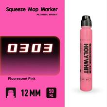 Bút vẽ graffiti 50ml, mực dầu, bút ký tên, đầu tròn, bút dạ quang, chống thấm nước 12mm, bút vẽ tranh tường. - 50ml - Xem 22