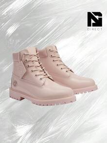 Timberland Premium 6" Waterproof Boots Girls' Toddler– Lifestyle Sneakers – Shoes For Women - Vintage - Spring & Summer-Classic Color, Warm & Durable, Outdoor To Everyday Casual Wear - Back To School –TB0A6BETA5H - 粉色 - 查看 2
