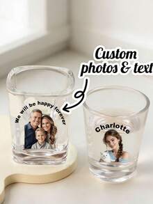 Ly rượu in ảnh theo yêu cầu, có thể cá nhân hóa ảnh và văn bản, ly shot in ảnh theo yêu cầu, ly shot có ảnh, ly shot tùy chỉnh, ly shot sinh nhật tùy chỉnh, ly shot in ảnh cá nhân, đa chức năng, ly shot bạn thân vui nhộn, quà tặng tiệc tùng, ảnh khuôn mặt chú rể cho cô dâu, quà tặng du lịch cho chị em gái, quà tặng tiệc độc thân. - Nhiều màu - Xem 5