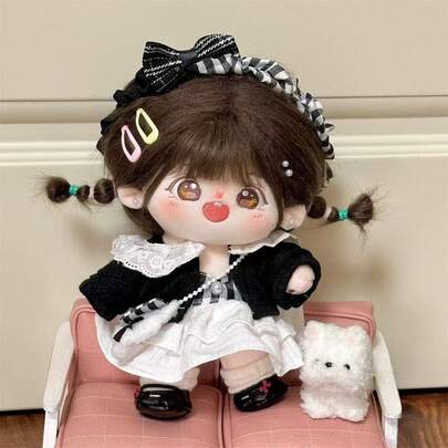 20cm Doll Clothes Suit Collection,Cute Outfit Sets,Doll Clothing For Dressing Up,Cute Stuff,Clothes For Stuffed Animals Plushies,Party Favors,Birthday Gifts(Doll Not Included)