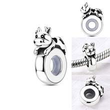 Charm Dog Clasp Charm Universal Buckle Animal Rubber Stopper Beads Fit Bracelet Diy For Woman Jewelry - Gold Or Silver - View 14