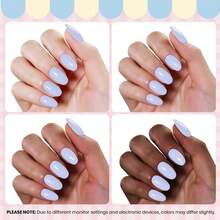 Beetles Pink Gel Polish - Strawberry Milk Light Pink Pastel Nail Polish, Same Color Same Bottle, Long Lasting Soak Off UV LED Nail Art, Spring Manicure Salon Gifts For Her - 藍莓冰沙 - 查看 6