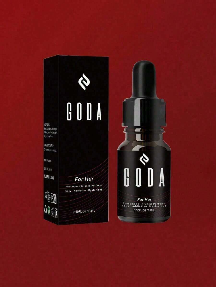 GODA For Her Pheromone Perfume For Women - Long-Lasting Women's Fragrances With Jasmine And Rose - Floral Perfume Oil With Sweet & Spicy Aroma - Vegan & Cruelty-Free Travel Perfume - 15ml/0.50 Fl. Oz - Multicolor - 查看 1