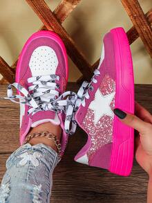 Rosa melocotón, blanco y rojo rosa