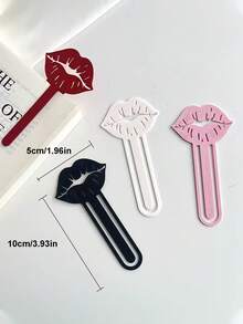 1个学生书籍书签，趣味书签，适用于办公室和阅读 - 多色 - 查看 6