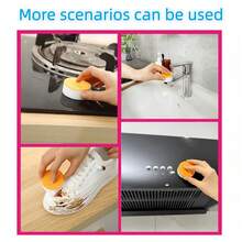 Bộ 1/5/6/10 miếng bọt biển tẩy rửa thần kỳ, miếng bọt biển cọ rửa gia dụng, miếng bọt biển cao su, thích hợp cho nhà hàng, khách sạn, dọn dẹp nhà cửa, đồ dùng nhà bếp, bồn rửa, đồ nội thất, giày dép, có thể tái sử dụng. - Nhiều màu - Xem 7