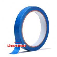 1 pieza Cinta adhesiva de 1,5 cm de ancho para bordes de pintura de diamantes, herramienta DIY, accesorio de bordado de diamantes, cinta de papel de un solo lado - Estilo aleatorio - Ver 3