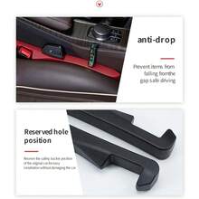 Car Seat Gap Storage Bag - Super Soft Phone Key Wallet Organizer | Front Seat Gap Storage Bag | Ultimate Car Storage Solution | Creative Practical Auto Accessory | Suitable For SUV, Sedan And Truck | Must-Have Pink Car Accessory For Women | Essential Car Storage Organizer | Seat Gap Storage Bag | Pink Car Accessory | Car Interior Decor | Car Essential - Multicolor - View 7