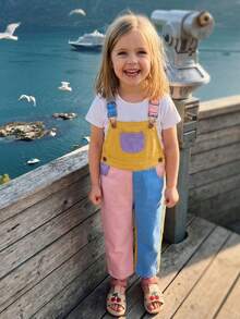 Tween Boys Denim Overalls & Jumpsuits - 白色 - 查看 7