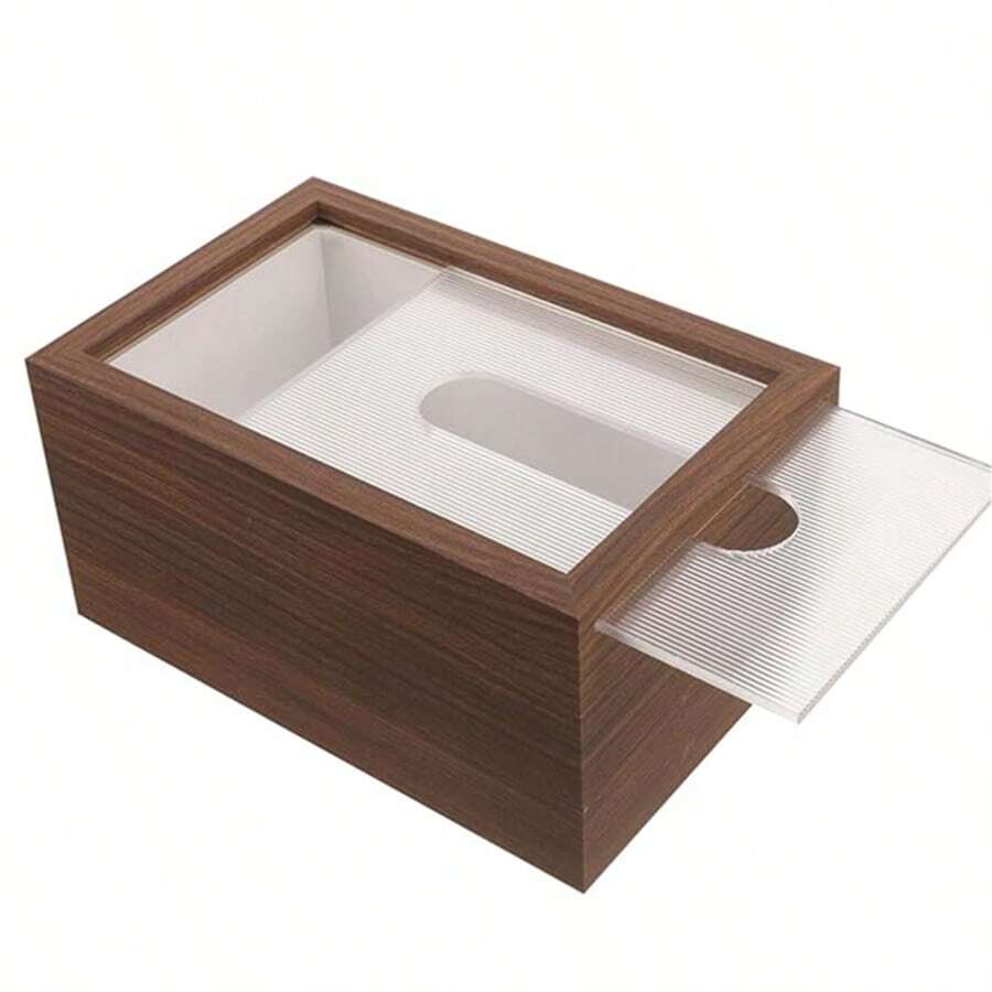 这款北欧风格的木质纸巾盒，结构坚固耐用，适用于客厅、卧室和浴室，有助于保持桌面整洁有序，是斋月和开斋节的实用礼物。 - 彩色 - 查看 1