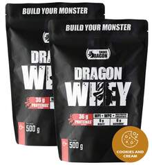 Kit 2x Dragon Whey Snake Dragon, 500G Refill - Boost Your Workouts, Transform Your Results With Snake Dragon's High-Quality Protein: Muscle Mass Gain: Provides Essential Amino Acids For Protein Synthesis And Muscle Growth. Fast Recovery: Accelerates Recovery After Intense Workouts, Reducing Muscle Fatigue. Nutritional Support: Ideal To Complement The Diet Of Athletes And Fitness Enthusiasts Looking For A Diet Rich In Proteins. Maintenance Of Lean Mass: Helps Preserve Muscle Mass During Periods Of Weight Loss. Get Your Two 500g Refills Now And Achieve Your Fitness Goals Quickly And Conveniently. - 餅乾和奶油 - 查看 6