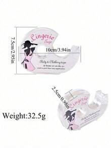 1 Piece Set Double Sided Body Tape Self-Adhesive Bra Clothes Dress Shirt Secret Sticker Clear Lingerie Tape Anti-Naked Invisible Chest Patch For Women Body Skin - Anti-exposure Sticker - View 8