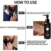 100毫升男士胡须护理精华液 | 软化滋养 | 滋养胡须油配方 | 清爽保湿 | 适合所有肤质 - 100ml - 查看 2