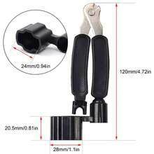 OUMINGYQ Bộ 2 dụng cụ quấn và cắt dây đàn guitar, phụ kiện thay dây + 5 miếng gảy đàn guitar - Nhiều màu - Xem 6