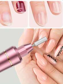 30PCS/BOX Diamond Nail Drill Bits Set Precision Cuticle Bits Highquality Bits Nail Tech Manicure Pedicure Remover Tools For Acrylic Gel Nails Salon Home - Silver - View 5