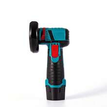 无线锂电池小型角磨机，电动研磨切割抛光机，迷你抛光机，高速，静音 - 藍色 - 查看 4