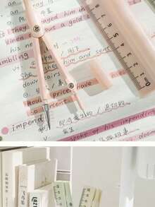 1 pieza/set de brújula, regla, mina de lápiz y herramientas de aprendizaje. Herramientas de dibujo profesionales. Adecuado para geometría y dibujo. - Conjuntos - Ver 4