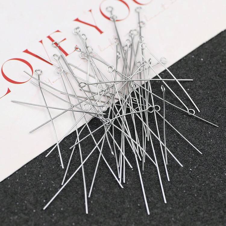 200件耳环配件，不锈钢吊坠珠，珠宝制作材料，手工串珠DIY材料 - diy - 查看 2
