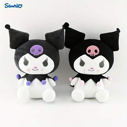 SANRIO 三丽鸥酷洛米卡通动漫毛绒玩偶，可爱小恶魔玩偶，卧室装饰，桌面摆件，汽车配件，适合所有年龄段，材质柔软舒适，生日和圣诞节的理想礼物