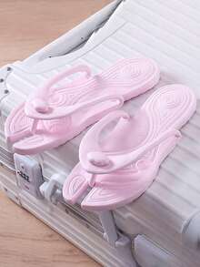 四季通用男女通用人字拖，可折叠旅行拖鞋，防滑酒店一次性浴室凉鞋 - 人字拖 - 查看 13