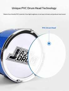 Realistic Jazz Drum Set Educational Toy, Suitable For Hobbyists And Holiday Activities - Multicolor - View 8