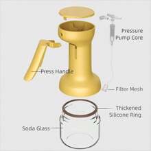 Giraffformad oljesprayflaska, glasspray för matlagning, grillning och fettreducering, viktig köksutrustning - Visa 5