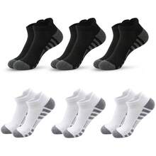 12 Pairs Men's Low-Cut Breathable Mesh Sports Socks, Solid Color Casual Ankle Socks For All Seasons - Multicolor - View 27
