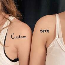 Tatuajes temporales personalizados - Multicolor - Ver 3