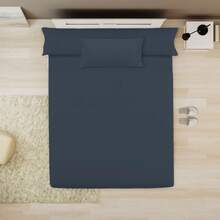 Ecommerc3 3-4 Piece Cotton Sheet Set, Fits Beds 80-200 Cm, Wide Variety Of Colors - 馬裡諾 - 查看 9