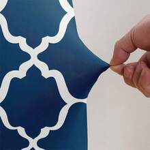 1件装弹力印花双层半圆形单人沙发套，通用型，适用于弧形U型俱乐部休闲椅 - 雲朵 - 查看 8