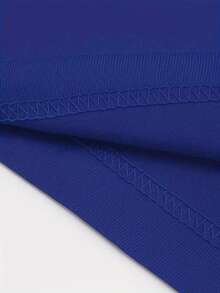 BON JOVI Band Printed Spring/Summer Casual Short-Sleeved Crew Neck T-Shirt, Casual Women's Wear  Fashion Simple T-Shirt For Women - 藍色 - 查看 3