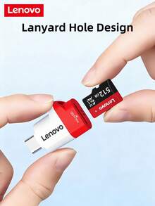 Lector de tarjeta TF de Lenovo - Compatible con varios dispositivos, transferencia de datos rápida, portátil y mini, multifuncional, adecuado para cámaras, computadoras, teléfonos móviles, etc. - Ver 8