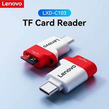 Lector de tarjeta TF de Lenovo - Compatible con varios dispositivos, transferencia de datos rápida, portátil y mini, multifuncional, adecuado para cámaras, computadoras, teléfonos móviles, etc. - Ver 11