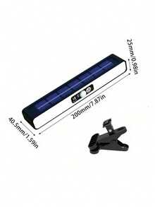 2 pezzi Luci da parete a energia solare con sensore di movimento - Lampade di a 3 modalità, IP65 impermeabili per Ognissanti, Natale, portico, garage (Luce bianca/Luce calda) - Multicolore - Visualizzare 4