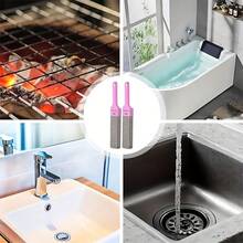 1/2pcs Toilet Cleaning Brush, Pumice Stone, Hard Water Stain Remover, Suitable For Kitchen/Bathroom/Swimming Pool/Household Cleaning - Toilet Brush - View 2