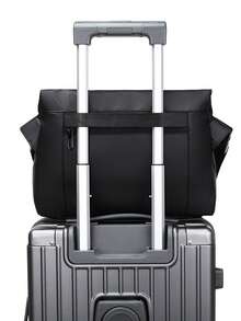 1pc Minimalist Casual Backpack For Men, New Large Capacity Travel Commute Briefcase, Versatile Messenger Bag - Multicolor - View 11