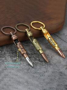Llavero con forma de corazón de cuero personalizado con texto, accesorios metálicos coloridos y lindos, dije minimalista para bolso, llavero de cuero de poliuretano de unicolor, adecuado para todas las estaciones - Multicolor - Ver 8