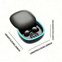 Invisible Wireless Earbuds, Ultra-Compact Mini Headphones With Deep Bass And Noise Cancellation, Suitable For Sports, Sleep, Work And Study, Available In 3 Colors, Great For Daily Use And Gift For Students And Fitness Enthusiasts - View 3