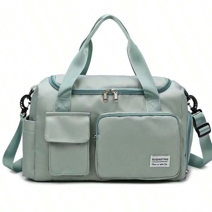 ASALOOG Gym Travel Bag Image Fitness Crossbody Casual Unisex With Ref: M-212 - Hijau - View 1