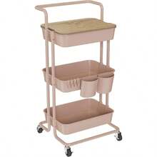 Storage Carts - Pink - View 12