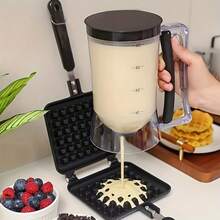 New Batter Dispenser, Batter Funnel Cup, Handheld Batter Divider, Measuring Cup, Baking Tool - View 3