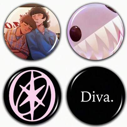 Interesting Pattern Brooch Pin, Women's Lapel Brooch Pin, Bag Pendant, Fashion Accessory, Fun Gift For Friends, Family, Teachers And Classmates