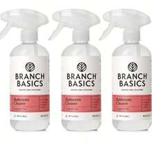 Branch Basics Fragrance-Free Bathroom Cleaner, Plant & Mineral-Based Formula, Tough On Dirt & Soap Scum, Safefor Sensitive Skin, Versatile For Tile, Grout, Showers, Toilets & Sinks, SustainableRefill System, Made SafeLeaping Bunny,Suitable For Daily Cleaning Of Household Bathrooms, Shower Doors, Tile Crevices, As Well As Regular Maintenance Of Rental Rooms, Hotel Bathrooms, Office Bathrooms, Gyms, Apartment Buildings, Etc,Daily Bathroom Cleaning, Post Shower Cleaning,Essential For Household Bathrooms, Commercial Bathroom Cleaning Certified, No Harmful Preservatives Or Endocrine Disruptors - 預設 - 查看 10