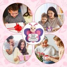 1 pieza Cada mariposa ha sido cuidadosamente elaborada para convertirse en un símbolo de inspiración para amigos, colegas, maestros y aquellos que buscan inspiración cristiana. - Multicolor - Ver 6