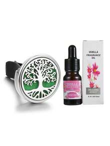 1 Set, Car Diffuser Pendant, Car Clip-On Fragrance Oil Diffuser, Car Air Vent Clip Air Freshener, Includes 10 Mixed Aroma Pads, New Model, Gift, Car Diffuser + Essential Oil Set, Birthday/Graduation Gift - Multicolor - View 21