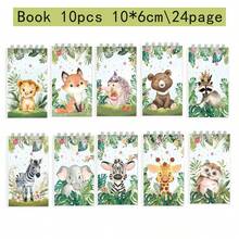 12pcs Animal Spiral Notebooks, Student Notebooks, Vocabulary Notebooks, Sketchbooks, Memo Pads, School Supplies, Student Prizes, Party Notebooks, Back To School Stationery, Christmas Memo Pads - Multicolor - View 14
