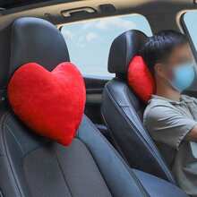 1pc Love Car Headrest, Headrest, Car Pillow, Car Neck Protection Pillow, Car Seat Cushion, Car Interior Supplies Car Pillow Car Seat Cushion - Plush - View 10
