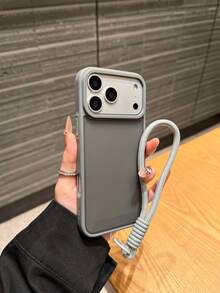 Móc khóa, dây đeo 1 chiếc màu xám ngắn, dây đeo mềm mại, mờ trong suốt, tương thích với iPhone 17, 17 Pro, 17 Air, 17 Pro Max, 11, 11 Pro, 11 Pro Max, 12, 12 Pro, 12 Pro Max, 13, 13 Pro, 13 Pro Max, 14, 14 Pro, 14 Plus, 14 Pro Max, 15, 15 Pro, 15 Plus, 16, 16 Pro, 16 Pro Max, 16 Plus - Xám - Xem 5